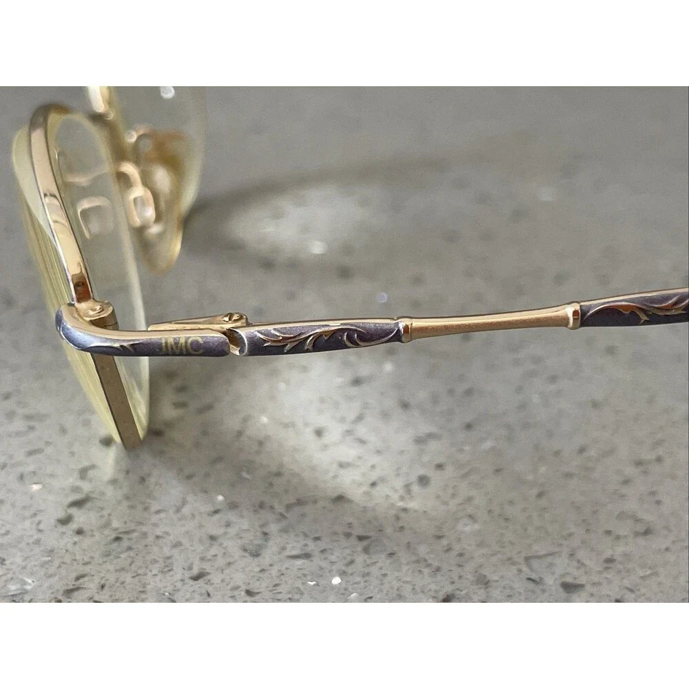 JESSICA MCCLINTOCK CV JMC 162 Lilac EYEGLASSES Frames ONLY 53-17-125 Half Rim